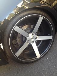 **TRADE for OEM+Ca******  20&quot; Vossen CV3's with New Tires - Staggered-img_3572.jpg