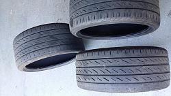 pirelli pzero Nero (2) 245/30 &amp; (2) 275/30 tires 70% tread left 0-20141110_153220.jpg