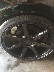 Vossen cv7 20inch Black wheels Mint for sale-img_4681.jpg