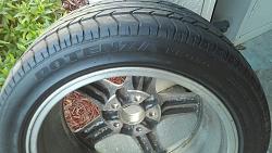 (1) oem 17&quot; 2gs 5 spoke wheel and new Bridgestone potenza 235/45/17..-20151117_094328.jpg