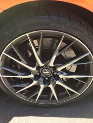 Mint Lexus RCF Wheels and Michelin Super Sport Tires 20 Spoke Hand Polished-img_2362.jpg