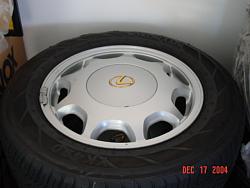 OE 1994 LS400 16 x 7 wheels and tires for sale-dsc00508.jpg