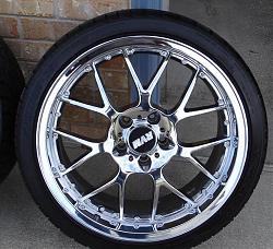 19&quot; Chrome Staggered wheels with tires - 2000 miles!-rear1.jpg