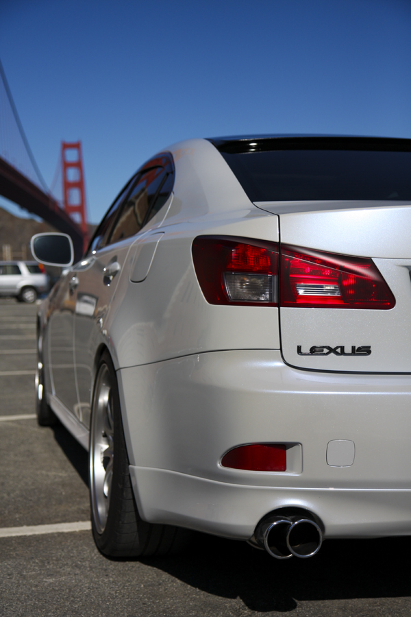 Quad Exhaust Tip - Lexus IS Forum