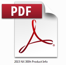2015 NX 300h Product Info 