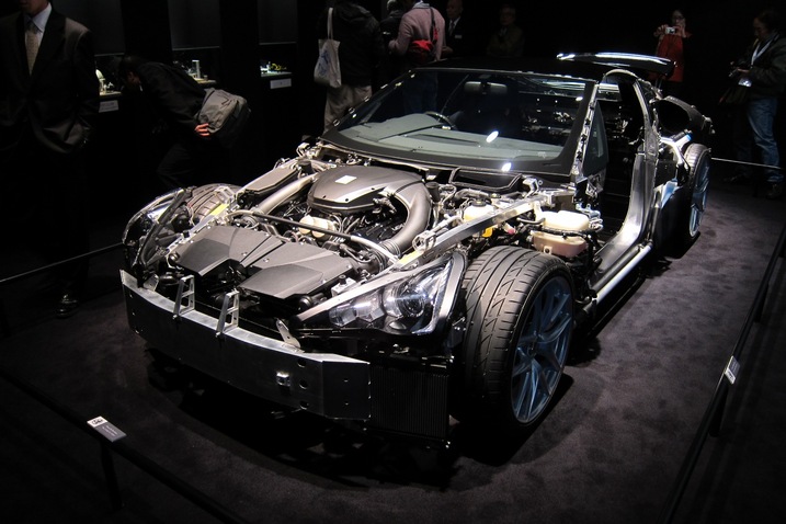 Naked Agression: the LFA Diorama at the 2011 Tokyo Auto 