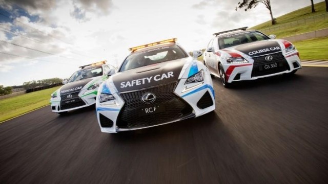 Lexus Debuts Safety and Police RC F’s
