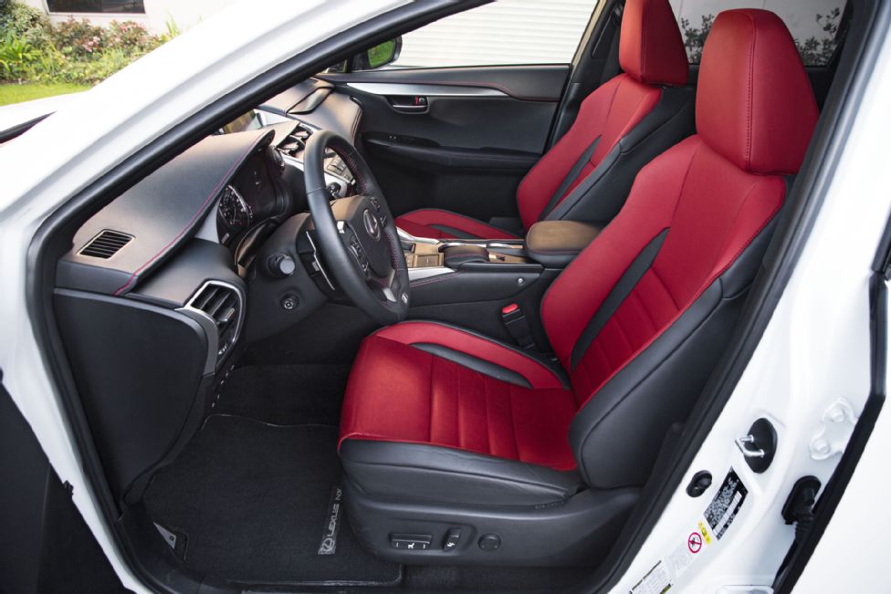 2015 Lexus Nx 200t F Sport Front Interior Seats Clublexus