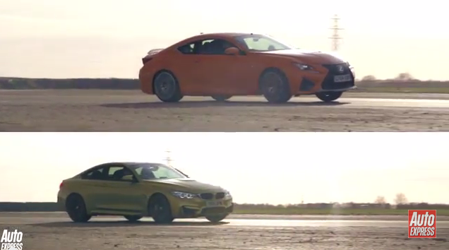 Deja Cruise: Lexus RC F vs BMW M4 Track Battle