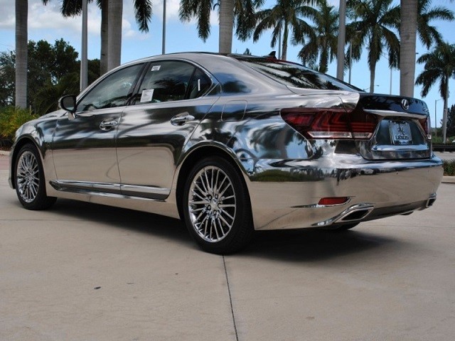It’s a Wrap! – One Shiny Lexus LS 460L