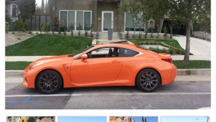 The Big Fat 2015 Lexus RC F Photo Gallery