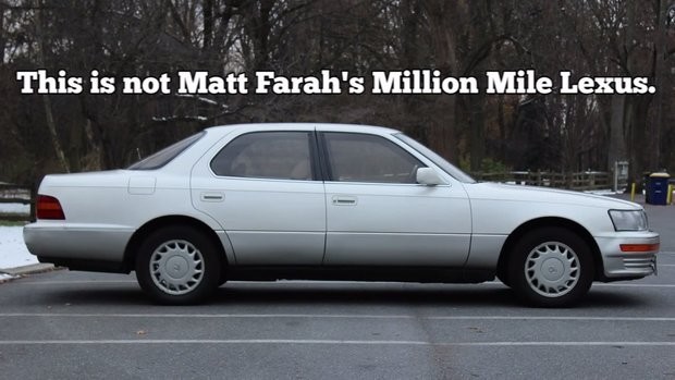 Real Car Reviews Tackles the LS400 (Not Matt Farah’s Though)
