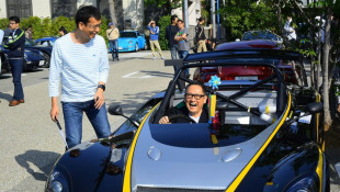 Akio Toyoda and Lexus Engineers Crash Cars & Coffee Event