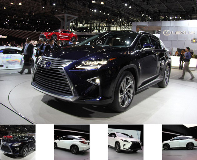 Mega Gallery: 2016 Lexus RX Revealed at New York International Auto Show