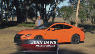 MotorWeek Truly Impressed by 2015 Lexus RC F