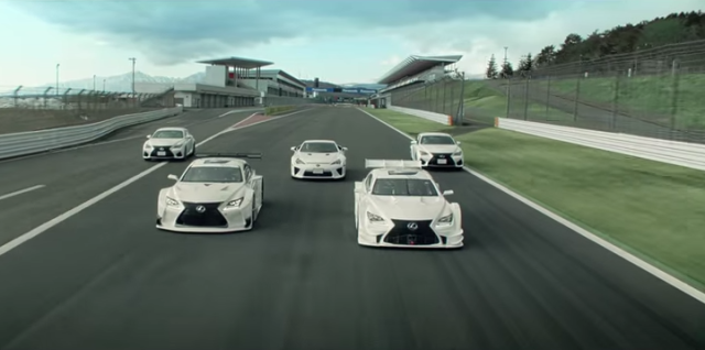 Dance of F: Lexus Beauts Run Wild at Fuji Speedway
