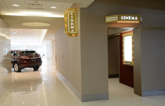 Biggest Lexus Dealership in U.S. Boasts Theater, Gym, and More