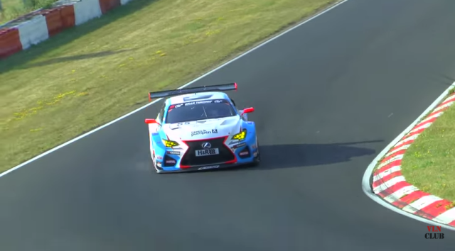 Watch the RC F GT3 Storm the Nurburgring