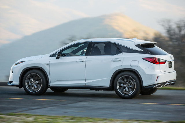 Party On! Lexus RX Tops Kelley Blue Book Lux SUV Best Buys of 2016