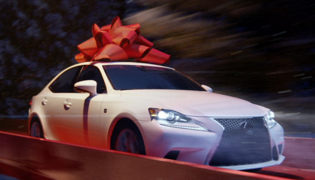Lexus IS Launches Down Hot Wheels Track, Makes December Memorable