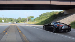 This Lexus LFA Driver Shows True Dedication
