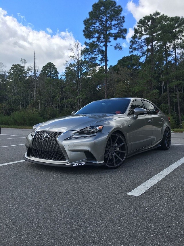 This Lex’ is Pure Sex: Graphite Has Been Turned Into a Precious Metal on This Lexus IS