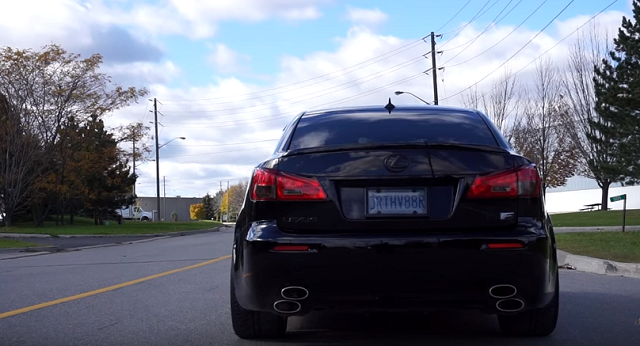 A Lexus IS F Fit for Lord Vader