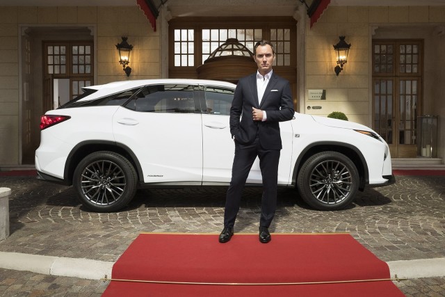 Jude Law’s Valet Is Having More Fun in a Lexus RX Than You