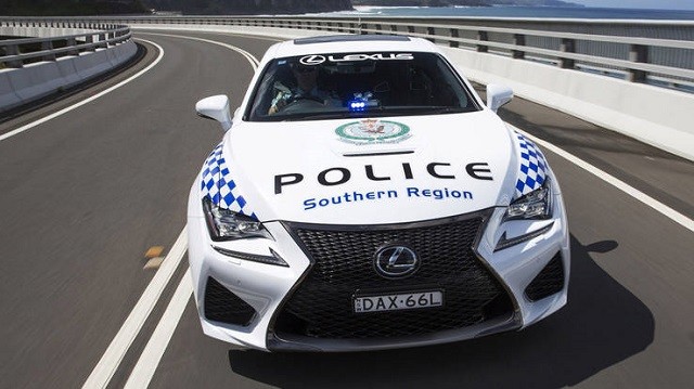 Lexus RC F Police Car is One Fast Form of Publicity