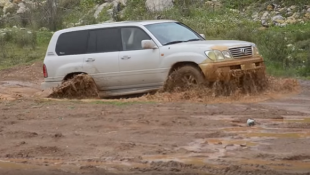 This Lexus LX Engages in the Best Kind of Mud Slinging