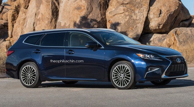This is What a Lexus ES SportCross Wagon Could Look Like