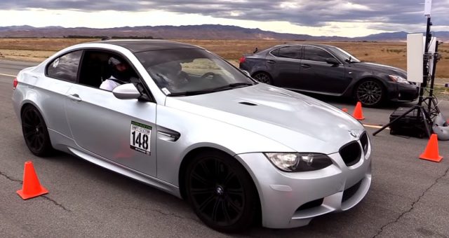 Old But Fast: IS F Battles E90 BMW M3