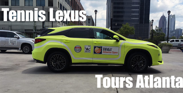 Touring Atlanta in a Tennis Ball Lexus RX Is More Fun Than It Sounds