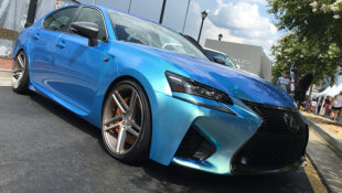 Sporty GS F with Vossens Is a Scene Stealer