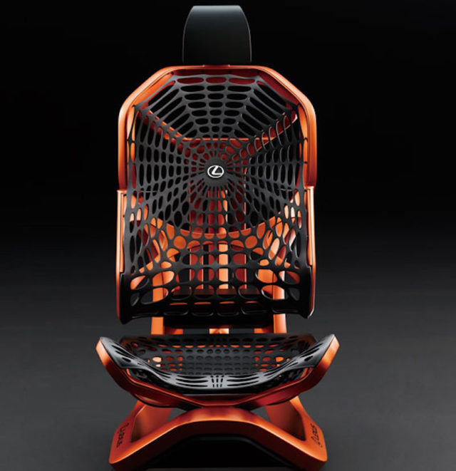 The Lexus Kinetic Seat Concept is Simply Crazy