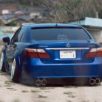 Super Slammed Lexus LS460 Is Quite the Looker