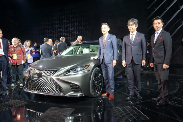 Lexus Unveils 2018 LS Flagship Sedan (Video)
