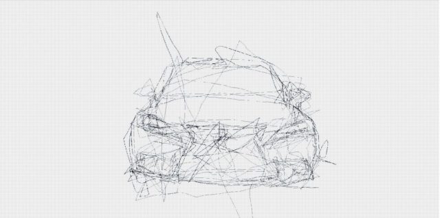 Lexus IS Eye Sketch