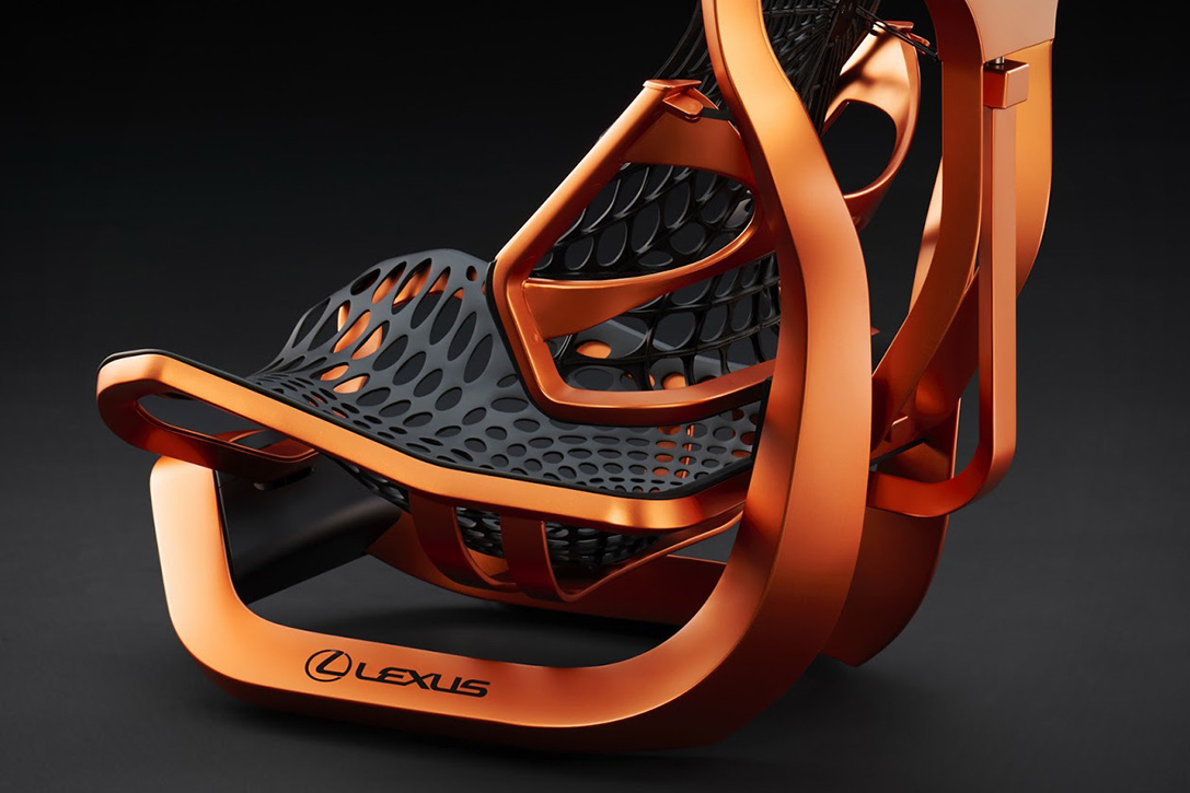 Spider-silk kinetic seat concept