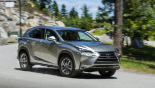 Lexus NX200t Front End Driving