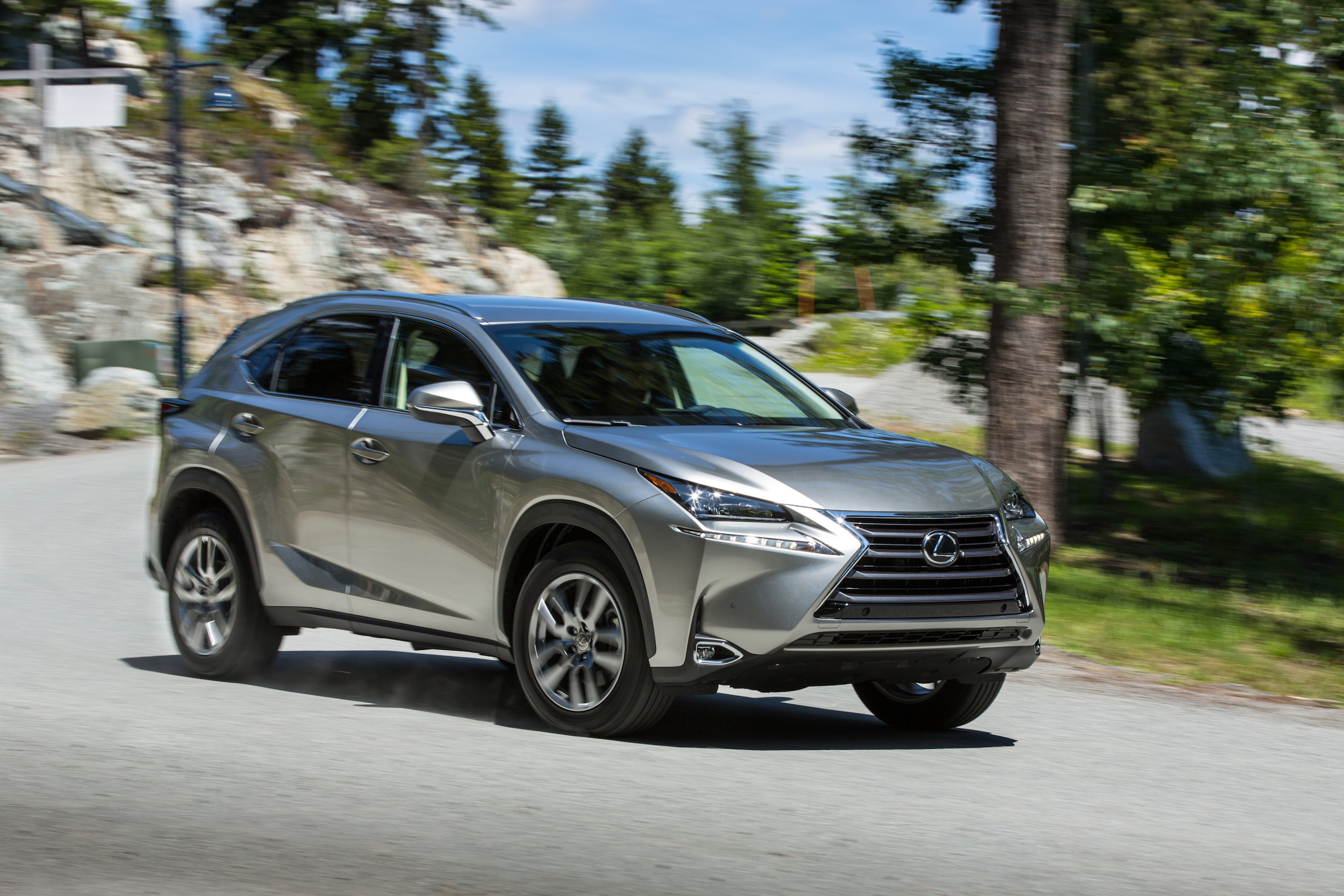 Lexus NX200t Front End Driving