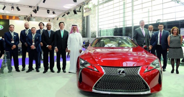 Lexus at the Qatar Motor Show
