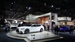Lexus LS F Sport & Co. at the 2017 New York Auto Show