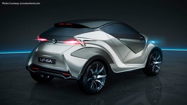 Little Lexus LF-SA Concept is the Smarter Car (Photos)
