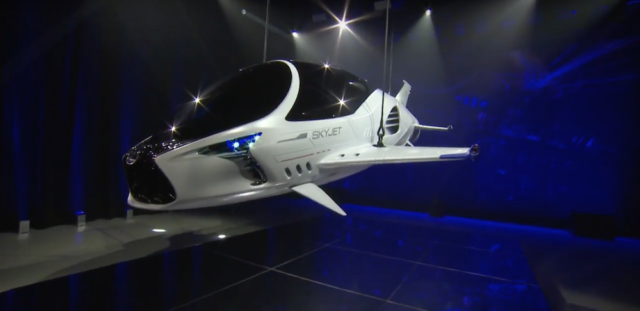 Lexus Peeks 700 Years into the Future with SkyJet