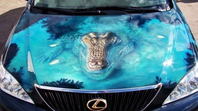 7 Awfully Bizarre Lexus Paint Jobs
