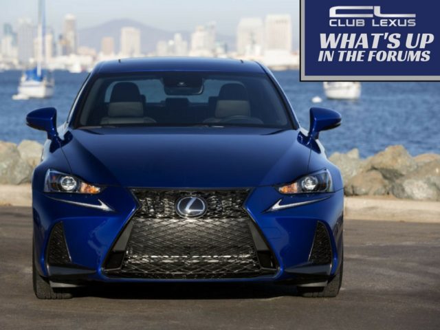 Lexus IS F Sport Bumper Conversion