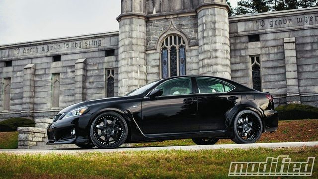 Daily Slideshow: Wide-Body Twin Turbo IS-F May Be the Boogeyman