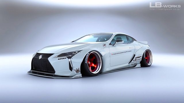 Daily Slideshow: Liberty Walk Debuts Two Kits For the LC 500