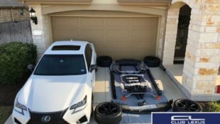 Lexus GS F TOM’s Japan Build Takes Shape